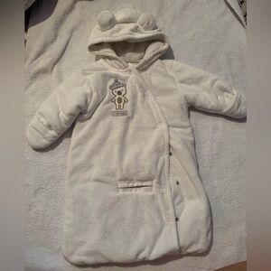 Carters Child Of Mine Baby Bunting Hooded Car Seat Snowsuit